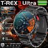 BOXUXING Nuovo Smartwatch T-Rex 3 Ultra 2026 con Batteria da 1100mAh, Impermeabile 5ATM, GPS per Sport all'Aperto, Monitoraggio Frequenza Cardiaca, Bussola e Chiamate Bluetooth