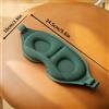 NONE Maschera per gli occhi tridimensionale 3D per dormire e proteggere dai raggi solari, speciale per adulti, ragazzi e ragazze, per alleviare la fatica, traspirante e