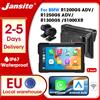 Jansite Cruscotto Digitale per Moto BMW R1200GS R1250GS S1000XR R1300GS con Carplay Android Auto, Navigatore GPS Portatile per Moto, Doppio Bluetooth