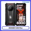 DOOGEE S300 Plus Telefono Rugged 48GB+1TB Dimensity 8300 Batteria 11000mAh 120W 6.78" FHD+120Hz Fotocamera 200MP Smartphone Android 16