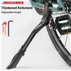 JSHOU BIKE Cavalletto Laterale Regolabile in Lega JSHOUBIKE, Supporto Robusto e Spesso, Accessorio di Ricambio Compatibile con MTB, Bici da Strada ed E-Bike