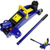 NONE Martinetto Idraulico Orizzontale 2T, Altezza di Sollevamento 13,5-32 cm, 360° ° Ruote Girevoli, Telaio in Acciaio Robusto, con Vano Portaoggetti, Adatte per Auto e SUV, Cambio Pneumatici e