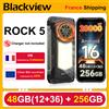 BLACKVIEW Smartphone robusto Blackview ROCK 5, Android 16, 48 GB (12+36) + 256 GB, schermo 2.4K da 6,78", lanterna da campeggio, batteria 20000mAh, ricarica 33W, fotocamera 108MP, NFC, riconoscimento impronte