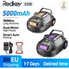 Redkey Robot Pulitore per Piscina Redkey Senza Fili Ricaricabile con Batteria al Litio 5000mAh, Pianificazione del Percorso per Piastrelle, PVC, Mosaico, Cemento S200