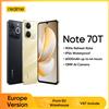 realme Note 70T AI Smartphone Versione Globale Schermo da 6,75 pollici a 90Hz Batteria da 6000mAh Fotocamera AI da 13MP Chipset Octa-core IP54