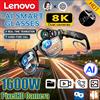 Lenovo Occhiali Smart Lenovo 8K AI 2027 Nuovi con Chiamate HD a Mani Libere, Traduzione AI, Chat AI, Registrazione, Riproduzione Musicale - Occhiali da Sole Intelligenti