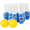 Set da bowling per bambini, gioco all'aperto, attività in giardino,