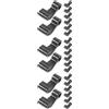 8 Pcs Gancio Per Kayak Cinghie Di Ancoraggio Parti Ricambio Porta Pagaie Canoa