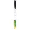 STILL Confezione 12 pezzi penna a sfera inchiostro 4 colori blu rosso nero verde 1.0 mm prodotti cartoleria scuola cancelleria ufficio 27500664