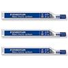 STAEDTLER Set di 3 custodie da 12 mine Marte Micro Carbonio 0,7 mm HB