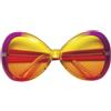 W WIDMANN MILANO Party Fashion - Occhiali Sugar Babe, occhiali da festa per hippie, festival reggae, feste a tema anni '60