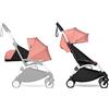 Babyzen Passeggino Completo BABYZEN YOYO2 - Include Kit per Neonati 0+ (Ginger), Telaio (Bianco) & Rivestimento colorato 6+ (Ginger) - Per Bambini fino a 22 kg
