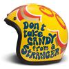 DMD Retro Candy Casco Jet unisex giallo