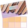 Generico Palette di correttori Pimby, palette di 8 tonalità di correttori in crema soft matte, palette di fondotinta idratante e waterproof per una copertura intensa, cremosi e non irritanti,Light color