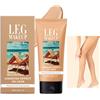 Mrettick Crema trucco impermeabile per gambe, copertura per tatuaggi e correttore per cicatrici, fondotinta per il corpo a lunga durata per una pelle impeccabile, copertura delle gambe
