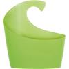 Spirella SYDNEY BLACK Cestino da bagno grande, Polipropilene, kiwi, 25 x 22,5 x 8,5 cm