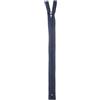 Trimz Cerniera a Senso Unico con Denti da 4 mm, 60 cm, Colore Blu Navy, 1 Pezzo, Poliestere, Marina Militare
