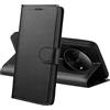 PHONILLICO Cover per Xiaomi Redmi A3 - Custodia Nera Portafoglio con Chiusura Magnetica Porta Carte Antiurto e Protezione Completa
