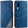 SONWO Cover per Xiaomi Mi 9 Lite, Flip Caso in PU Pelle Case Cover Portafoglio Custodia per Xiaomi Mi 9 Lite, [Kickstand] [Slot per Schede], Blu