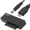 UNITEK Adattatore SATA a USB 3.0, 6 Gbps, Convertitore per Dischi Rigidi 2.5/3.5 HDD/SSD e Unità Ottica I/II/III (CD/DVD/Blu-Ray), Con Alimentatore di Rete da 12 V/2 A