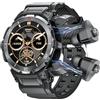 FANCHENGZI Smart Watch con cuffie da uomo, Bluetooth per chiamate può rispondere e effettuare chiamate, orologio fitness impermeabile IP67, fitness tracker