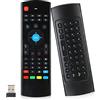 Elprico Telecomando, Mouse remoto senza fili MX3 2.4G Mouse senza fili Air Fly Mouse telecomando a infrarossi rilevamento di movimento per TV PC