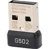 Tnfeeon Piccolo Ricevitore Mouse USB Portatile, Adattatore in Metallo ABS per, Connessione Stabile a 2,4 GHz per Giocatori e Utenti PC