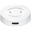 Vilgftyiet Dock di ricarica per Huawei Watch per GT e For Honor For dream per smartwatch con corpo PC ABS e circuito di ricarica wireless ottimizzato (nero)