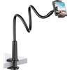 SHAWE Supporto Telefono, Collo Oca Supporto Regolabile : Universale Stand per Phone 11 Pro XS Max XR X 8 7 6 6s Plus, Huawei, Samsung S10 S9 S7 S8, Google Pixel e Dispositivo da 4-6,5 Pollici-Nero