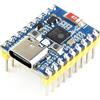 Waveshare ESP32 C6 Zero WiFi 6 Scheda di Sviluppo Basata su ESP32-C6FH4 Doppio Processore, Frequenza di Funzionamento fino a 160MHz, Integra 2.4GHz Wi-Fi 6 (802.11 ax/b/g/n) e Bluetooth 5, con Pinheader