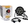 Algam Lighting IP-PAR-1212-HEX Par Led 12x12W RGBWA+UV IP65