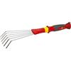 WOLF Garten Wolf-Garten 2722000 LD-2K Scopetta, Rosso/Argento
