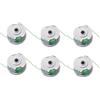 Daaxing Bobina di ricambio per decespugliatore Flymo Contour 500E, 580E, 650E, 650E, accessori per decespugliatore (6 pezzi)