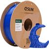 eSUN Filamento PLA 1,75 mm, filamento modificato per stampante 3D PLA, precisione dimensionale +/- 0,03 mm, bobina da 1 kg (2,2 libbre) Filamento di stampa 3D per stampanti 3D (D-Blu)