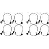 4 Pcs Microfono Con Cuffia Cablata Amplificatore Vocale Portatile Per Computer