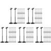 20 Pcs Mini Microfono Supporto Per Nero Giocattolo Di Simulazione