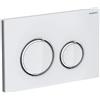 Geberit Placca di Comando Geberit Sigma 21 Cromato a Doppio Tasto Codice:115.884.SI.1