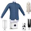 LXPINGMM Macchina da stiro automatica, macchina da stiro gonfiabile, portatile e ultra silenziosa, asciugatrice per vestiti e dispositivo antirughe per camicie/scarpe/pantaloni D