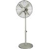 Cecotec Ventilatore a Piantana EnergySilence 570 SteelStyle. 60 W, 4 Pale 40 cm di Diametro, Oscillante, 3 Velocità, Altezza Regolabile 90-125 cm, Motore in Rame, Finitura Metallica