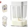 MEGYAD Colino per yogurt greco separatore di siero di latte: semplice coperchio del latte con filtro a rete, colino per succo di cucina domestica (bianco), ZMQ-HT76