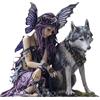 TAIZhiChen Fata Viola 2D con, Regalo Da Collezione per Mensola E Tavolo