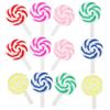 ULTNICE - Lecca-lecca decorativo in argilla polimerica, multicolore, : casuale, 36 pezzi
