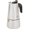 KARL HAUSMANN Moka Induzione in Acciaio, 300 ml, 6 Tazze