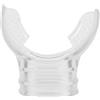 Mimdixy Boccaglio per morso da immersione, bocchino per morso standard professionale immersioni subacquee in PVC trasparente la maggior parte degli accessori immersioni con erogatori