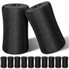LALAFINA 12 Pezzi Ricambio in Schiuma per Rullo Gambe Macchina Palestra, Protezione e Resistenza, Adatto a Macchine Leg Curl e Panche Domestiche, Diametro Interno 22mm