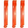 TEHAUX Set da 3 Leve Smontagomme per Biciclette in Nailon Arancia con Impugnatura Ergonomica per Sostituzione Facile Pneumatici, Accessorio Indispensabile per Riparazioni Colore Casuale