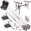 Ultimate Bionic High End Carp Set - 3.25lbs Cork Handle - Kit Carpfishing