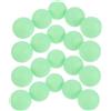 KAJNBN 20 Palline da Ping Pong in Plastica ABS Luminoso la Notte, Alta Rimbalzo e Resistente, per Allenamento all Aperto e Giochi Notturni