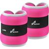 Sportneer Set di pesi per caviglia e polso, 2 x 0,5 kg, 2 x 1 kg, 2 x 1,5 kg, 2 x 2 kg, 2 x 3 kg, per danza, corsa, camminata, fitness