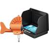 TRDEWR Telecamera da Pesca Subacquea Fish Finder HD con Display 4,3 Pollici for La Visualizzazione di Pesci Sott'Acqua Corda Ad Alta Tenacità(20m)